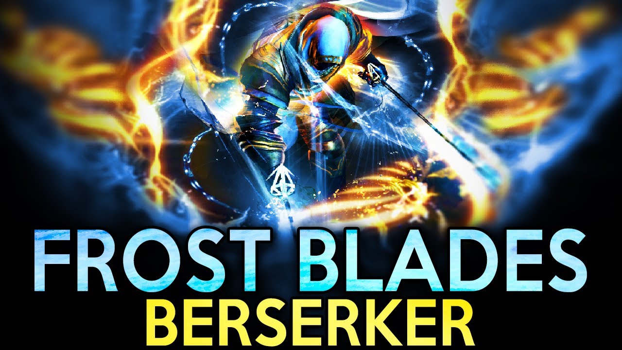 【Path of Exile - Outdated】Frost Blades Berserker –Build Guide– Experience True Attack Speed!