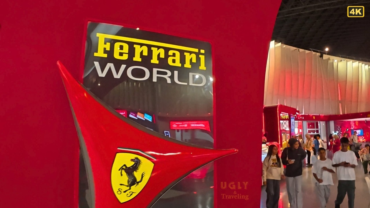 Ferrari World Abu Dhabi UAE | World's First Ferrari Theme Park