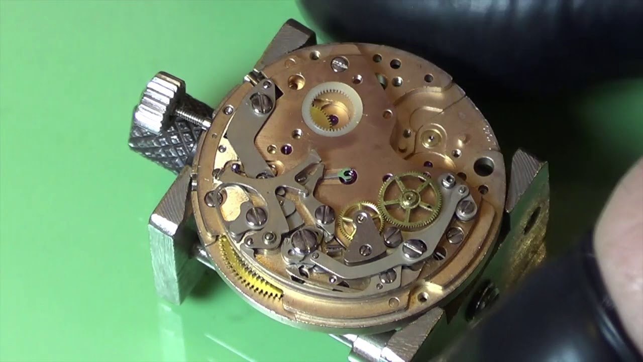 Service Omega Calibre 1040 Seamaster Automatic. Parte1