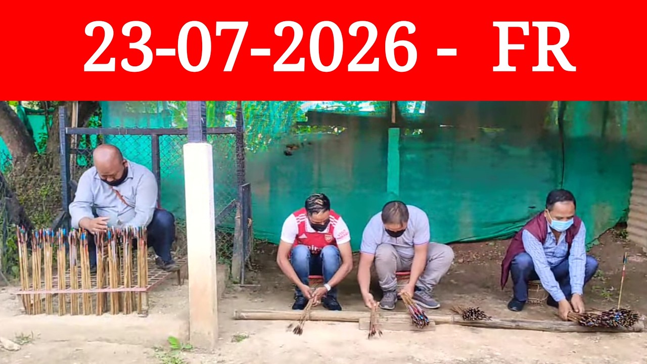 Shillong Teer Live | Shillong Teer Result Today | 1st Round Result | July 23, 2026