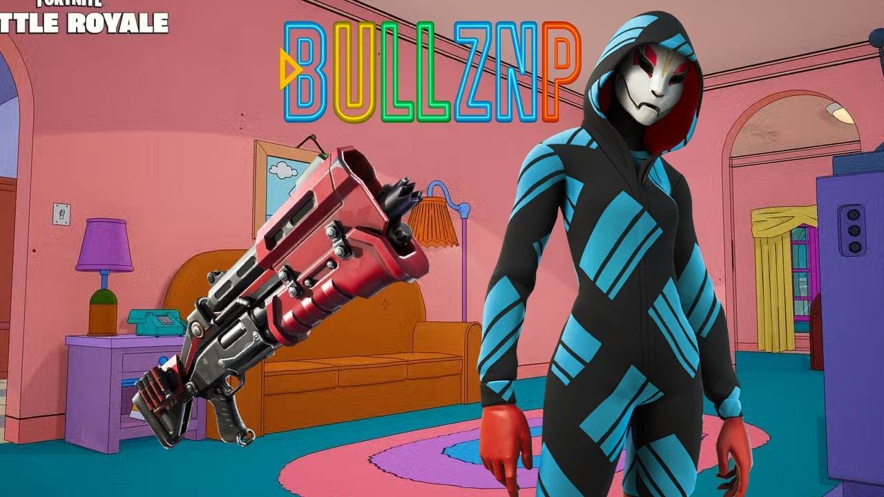 Fortnite Zero build Gameplay (high ping and packet loss)