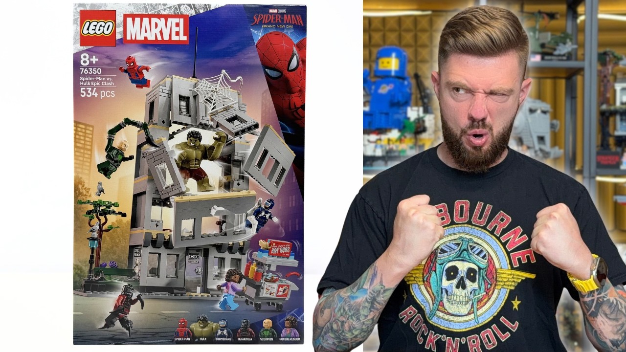 EPICKIE STARCIE: SPIDER-MAN KONTRA HULK 💥 LEGO MARVEL 76350 RECENZJA