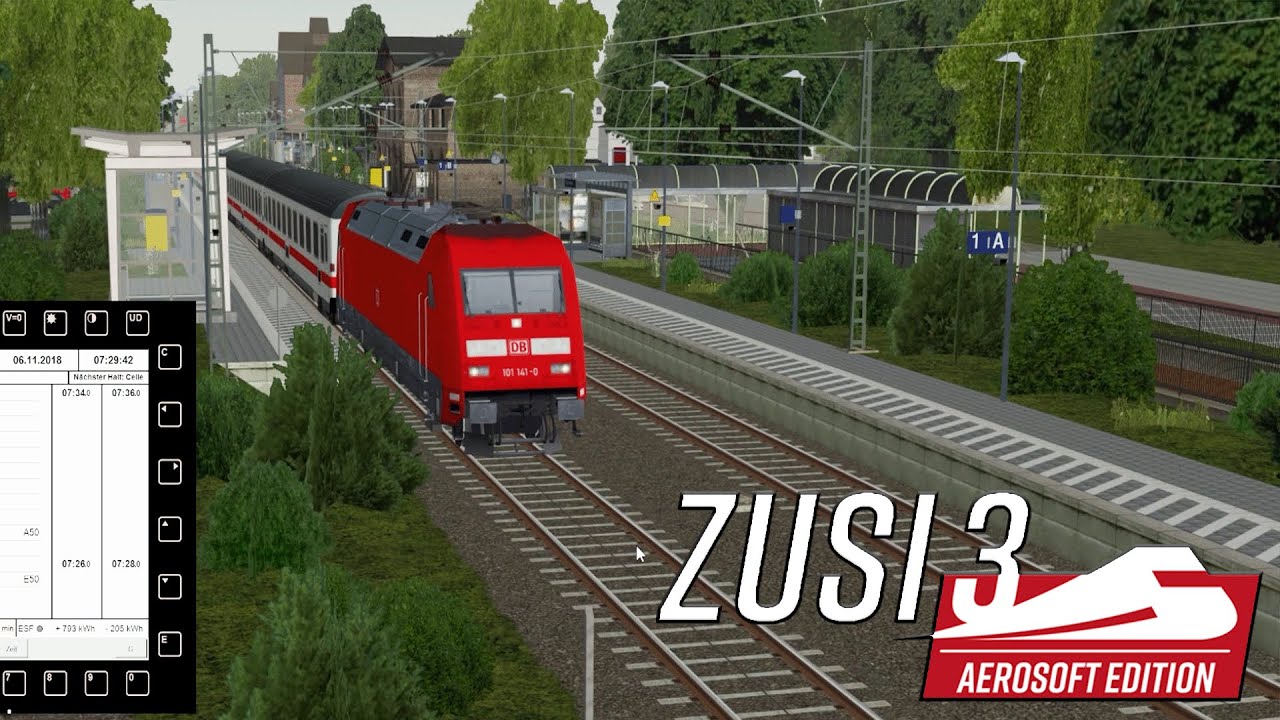 Intercity durch Norddeutschland mit der BR 101 / ZUSI 3