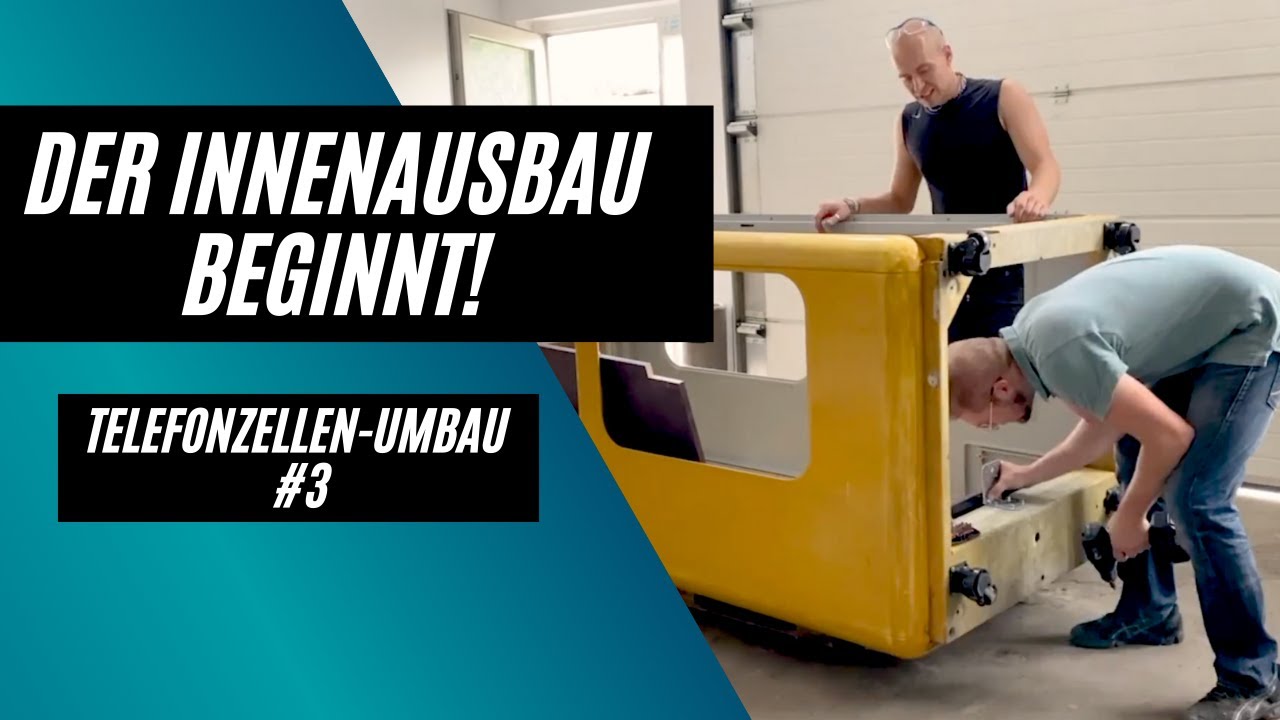 StartUP NORD&deg;OST&deg; Telefonzelle: Umbau #3