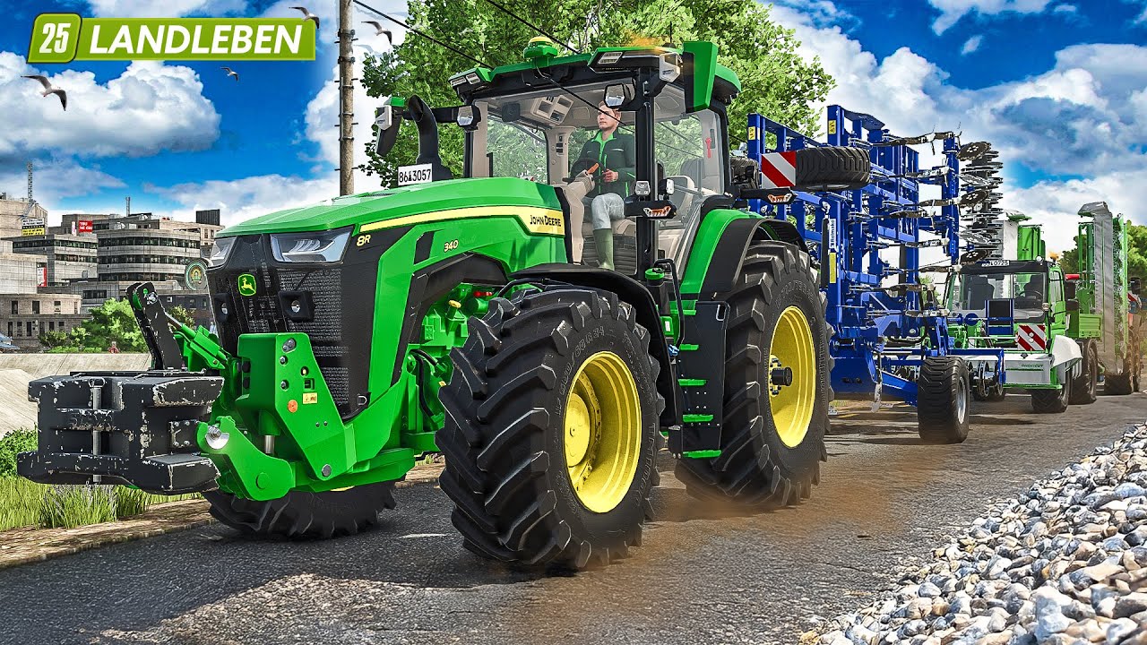 Ab auf den Acker: Traktor-Action im Fr&uuml;hling! | LANDWIRTSCHAFTS SIMULATOR 25
