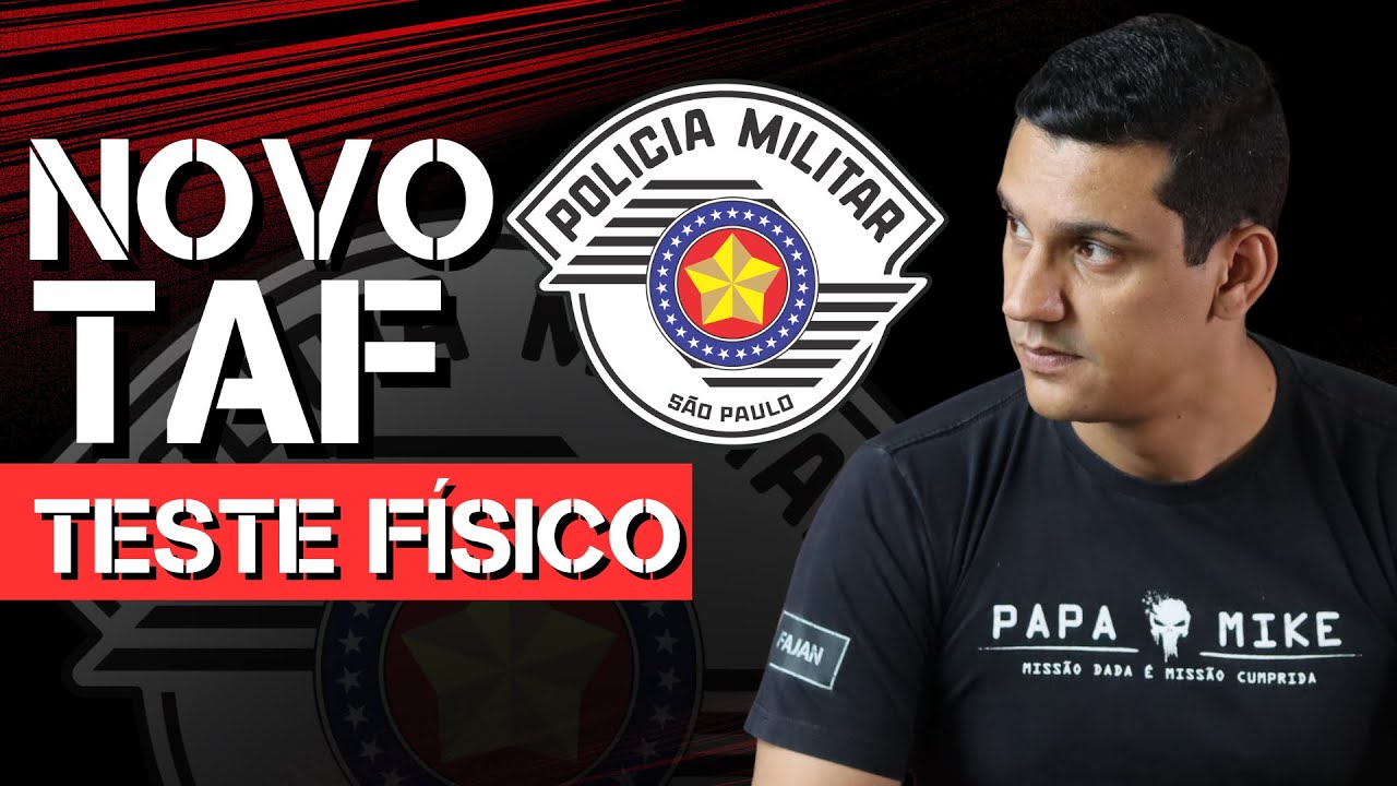 🚨NOVO TAF Concurso de Soldado PM-SP 2025 | Por Leandro Fajan