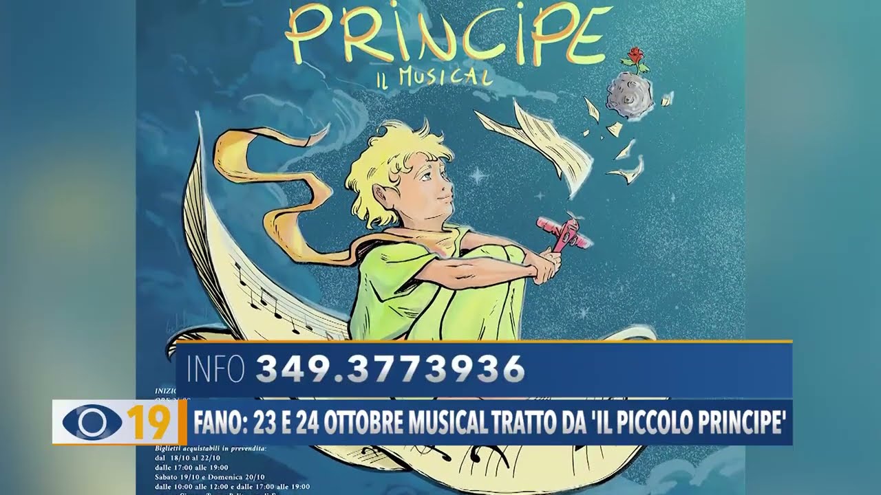Fano: 23 e 24 ottobre musical tratto da 