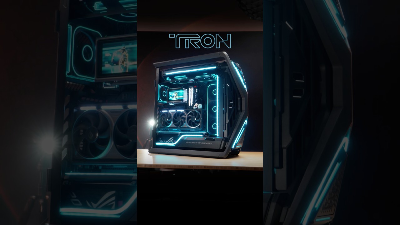 Tron Legacy Inspired Custom PC
