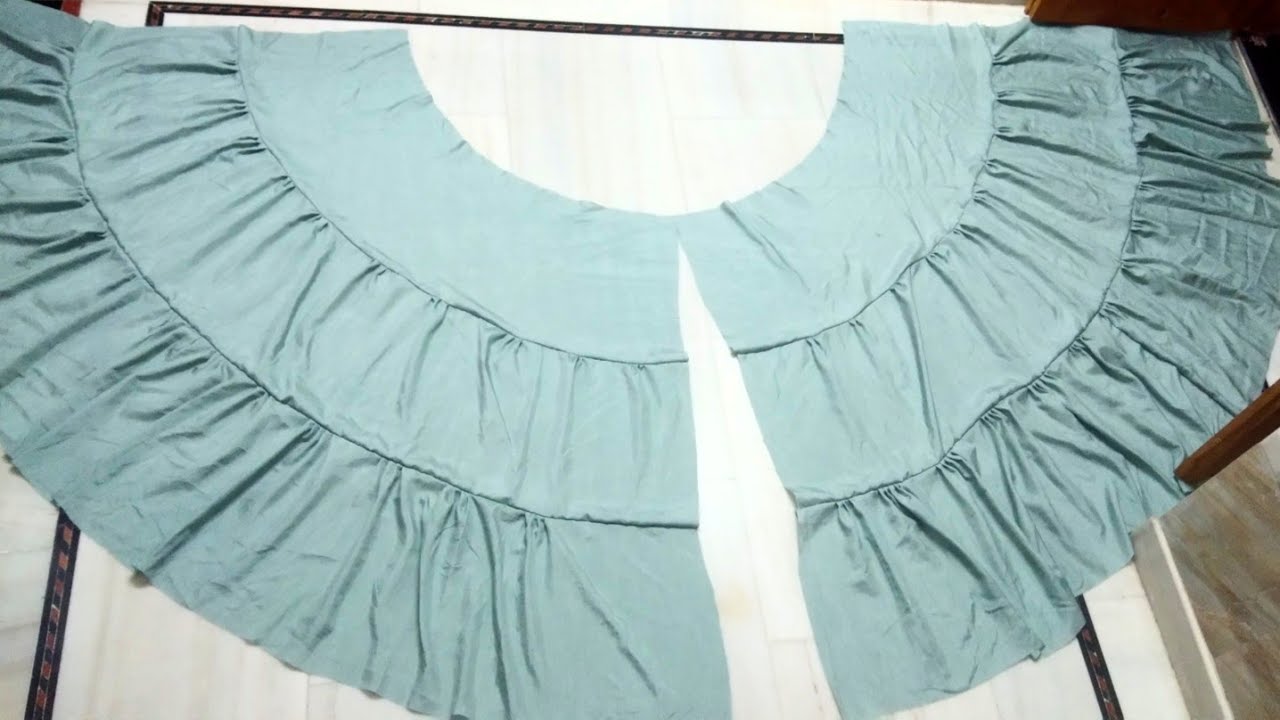 Amazing dress design cutting and stitching