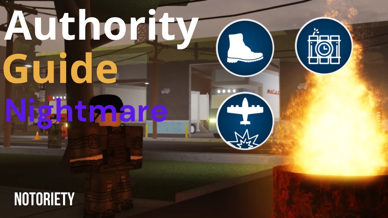 Authority Guide, Stealth, Nightmare [Roblox Notoriety]