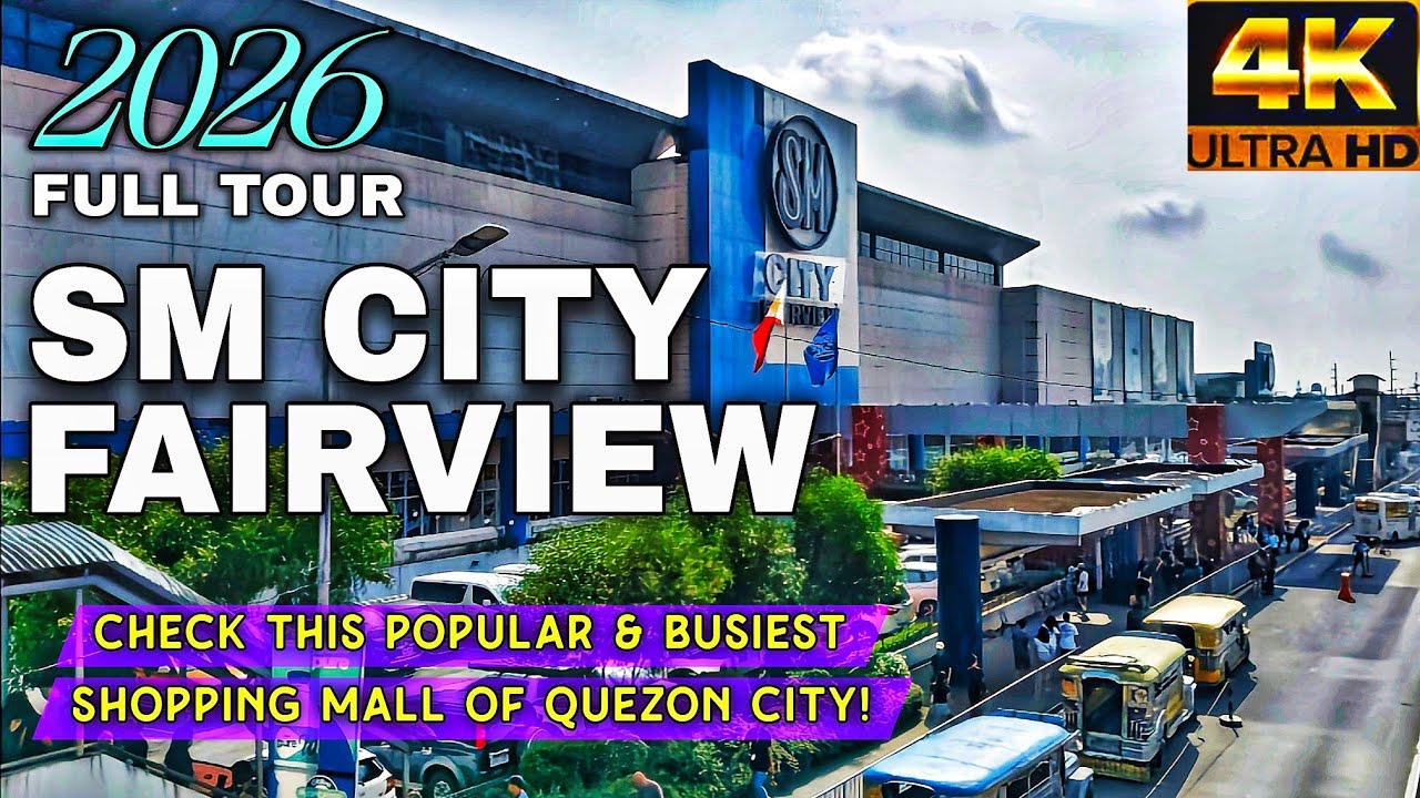 This Is SM Fairview Now! Stunning Walking Tour 2026 In 4K | Novaliches, Quezon City, Philippines