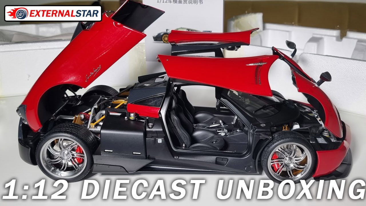 Honest review: Pagani Huayra 1/12 by  KENGFAI Diecast Model