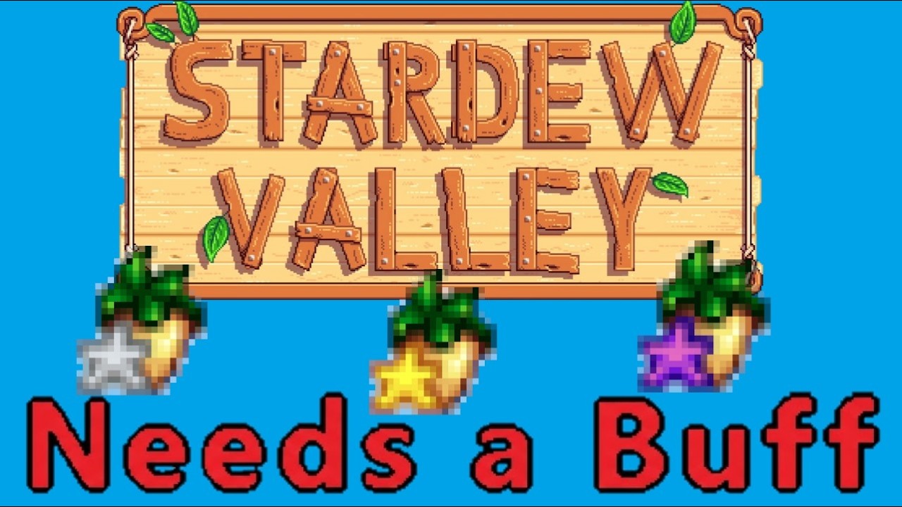 Качественные урожаи в Stardew Valley нуждаются в улучшении.
