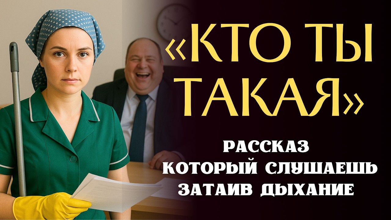 «КТО ТЫ ТАКАЯ». Великолепная история, трогает до глубины души... Рассказ, который вы запомните.