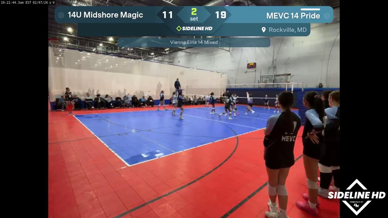 MEVC 14 Pride vs. 14U Midshore Magic (2026.02.07)