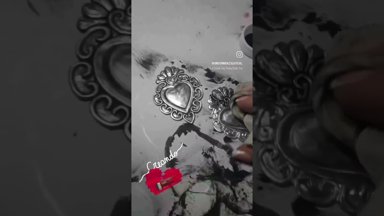 Hermosos zarcillos o artes en aluminio repujado 😍 #arte #manualidades