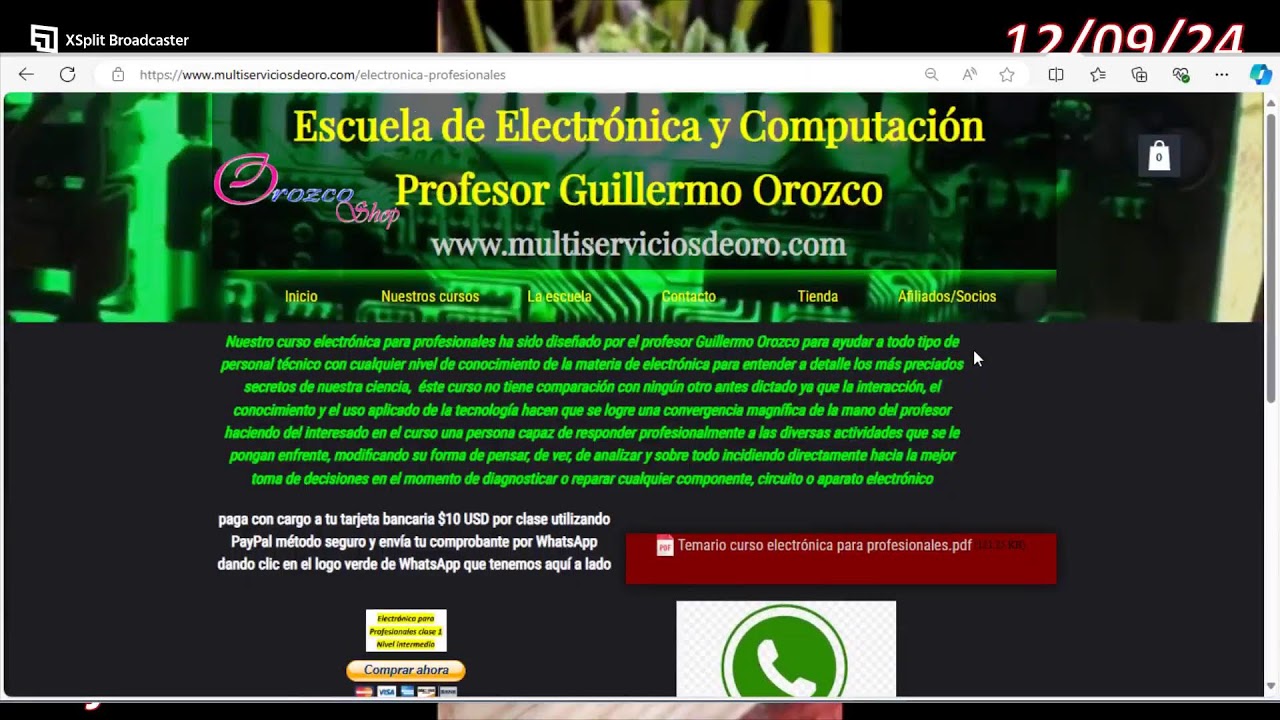 clases de electrónica para todos clase #31 profesororozco