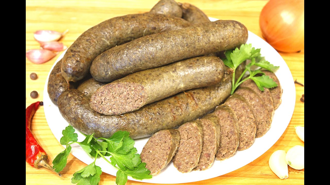 Колбаса ливерная. Вкусная домашняя колбаса рецепт.