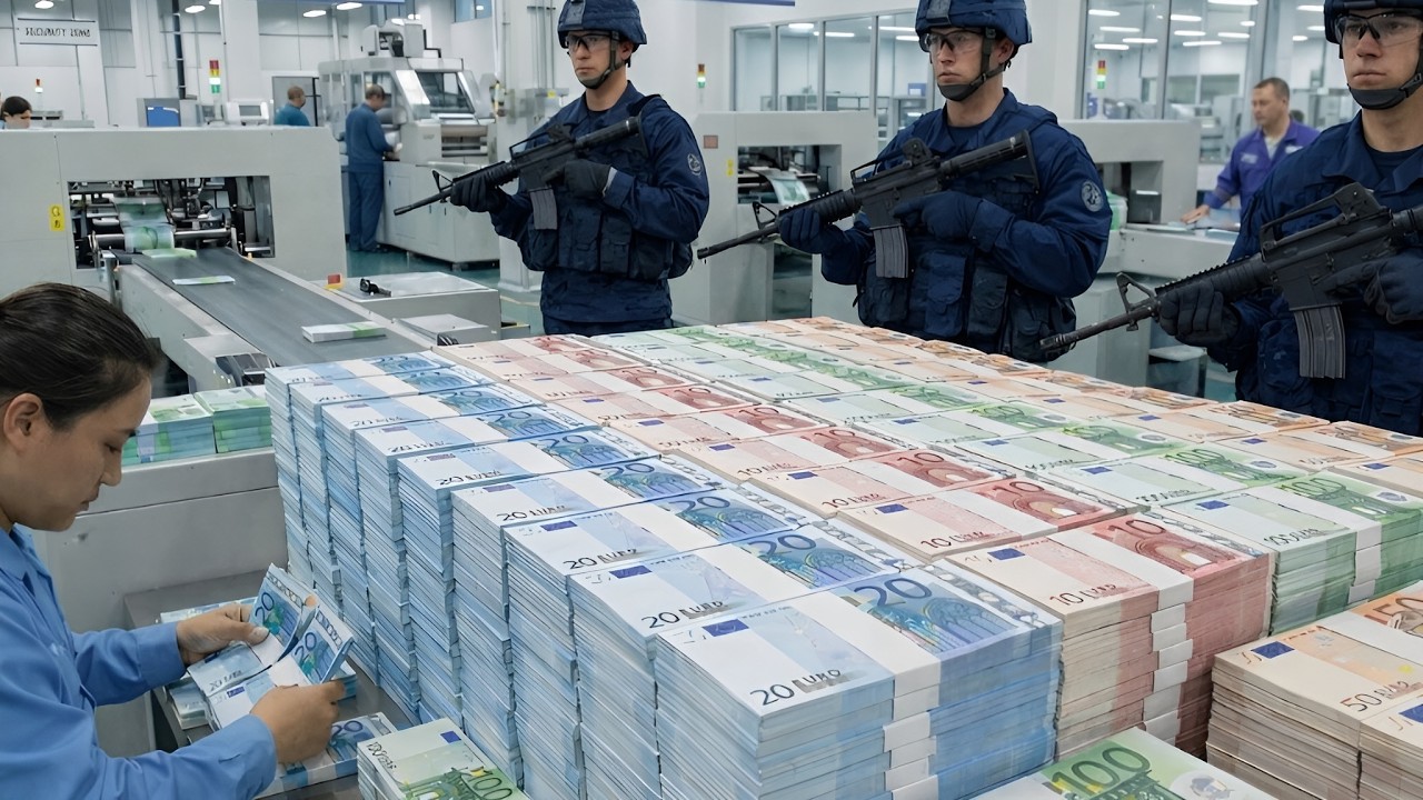 Inside Europe’s Money Factory: How the Euro Is Made (Full Documentary)