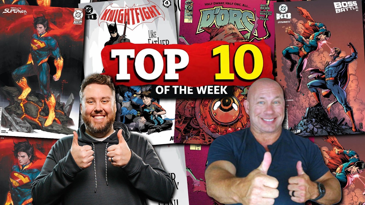 TOP 10 Comics of The Week! 02/04/2026 - GIVEAWAY!