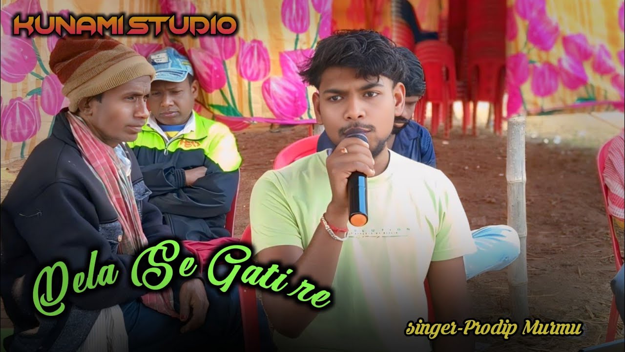 Dela Se Gati Re Santali Bapla Program video/Singer Prodip Murmu//#kunami_studio 