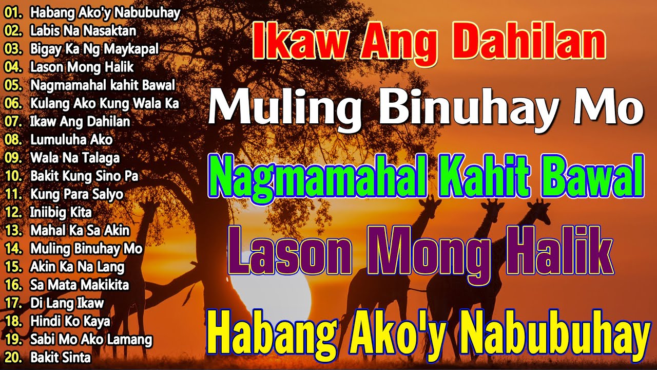 📯 Lumang OPM Love Songs Nonstop | Mga Pamatay Puso Tagalog Classics 💔🎵