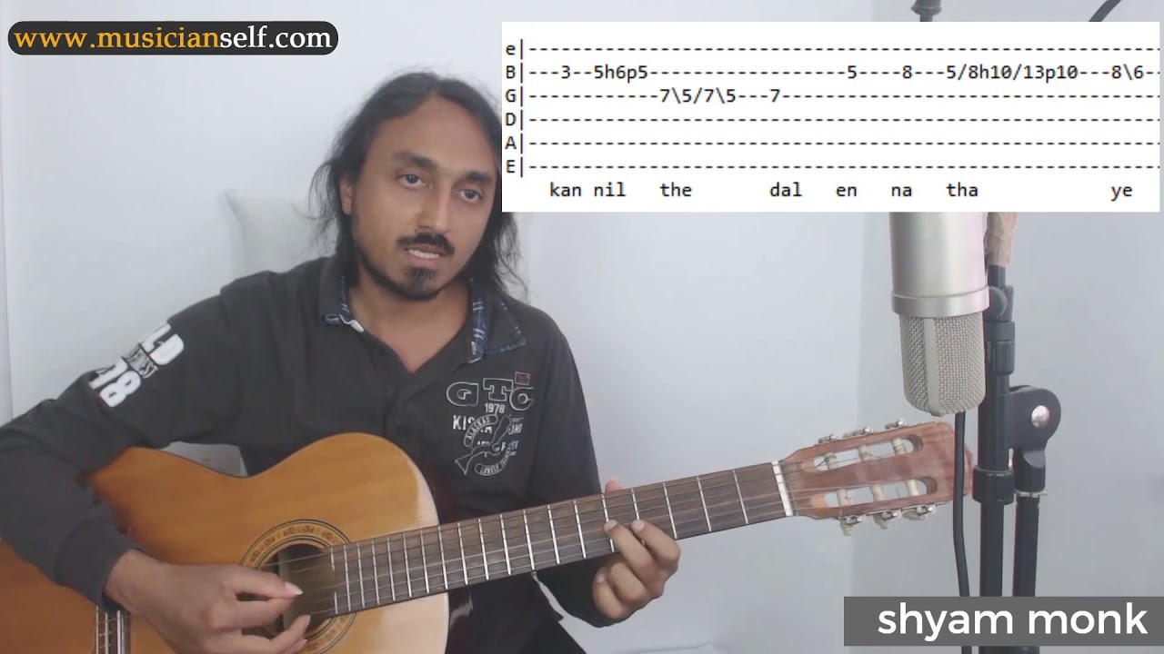How to Guitar Oru Deivam Thantha (A R Rahman) like it is Sung | Realistic Raga Guitar