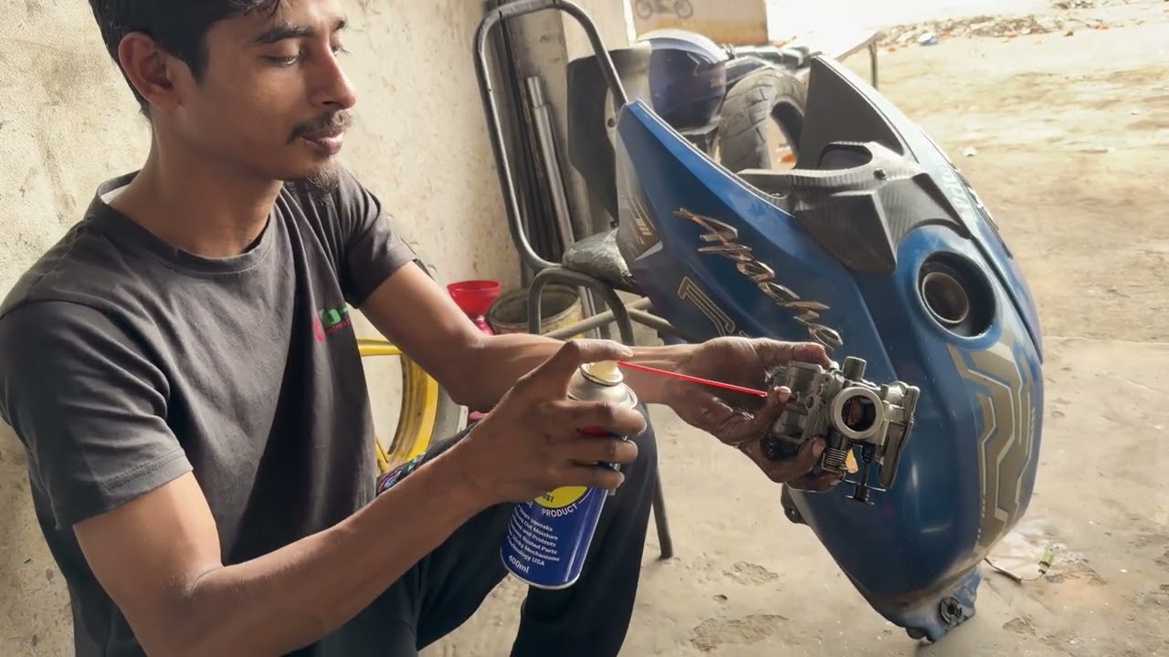 Apache RTR 160 2V bike Restoration. Part-2