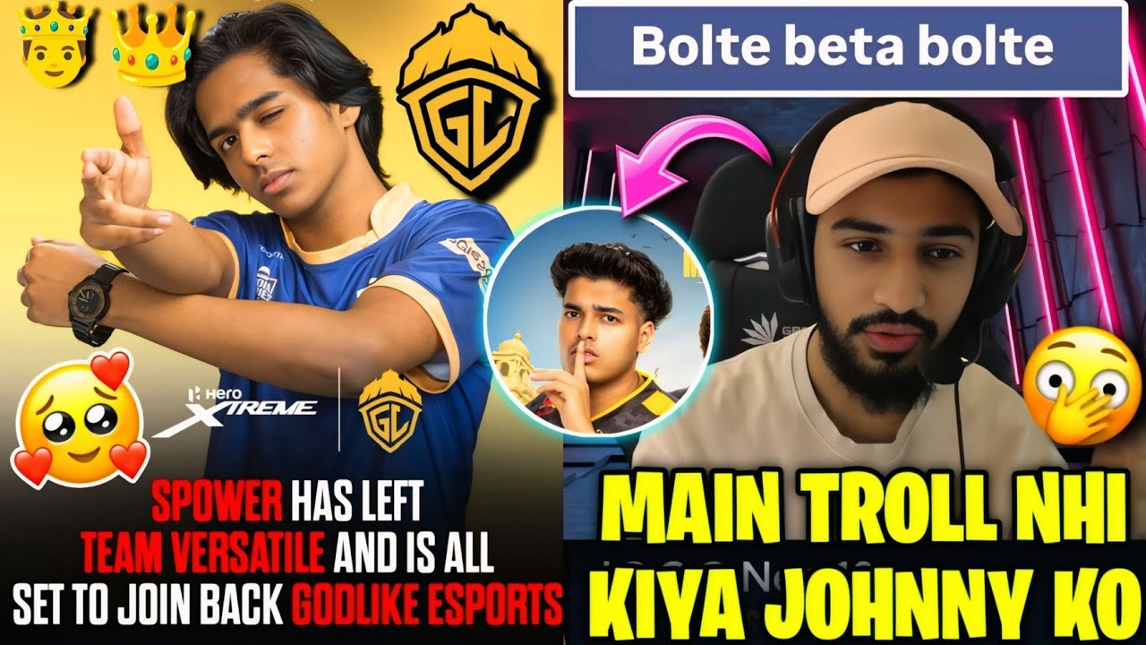 SPOWER CONFIRM ✅ HOMECOMING 🏠💛 8BIT OWAIS TROLL JONATHAN 🤔 OWAIS REPLY❓| GODL