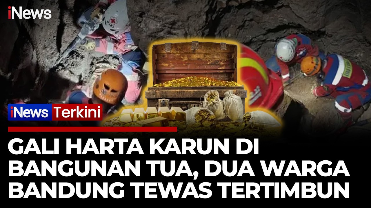 Niat Cari Harta Karun Berujung Maut, Dua Warga Bandung Tewas di Bangunan Tua Antapani |iNews Terkini