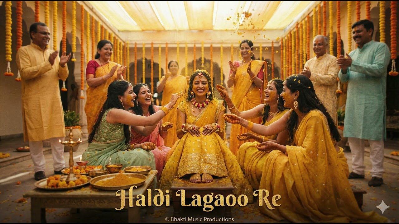 Haldi Lagaoo Re - Wedding Haldi Ceremony Song | New #haldi Song | Bharti Music Productions #shaadi