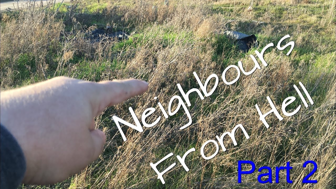 Neighbours From Hell, building a dividing fence on the allotment (Part 2)