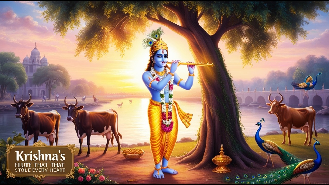 Krishna’s Flute That Stole Every Heart | The Heavenly and Heart-Touching Miracle of Krishna’s Flute