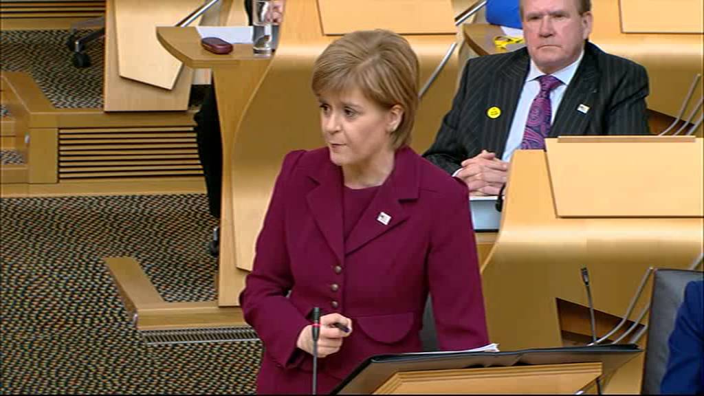 First Minister's Questions - Scottish Parliament: 30th April 2015