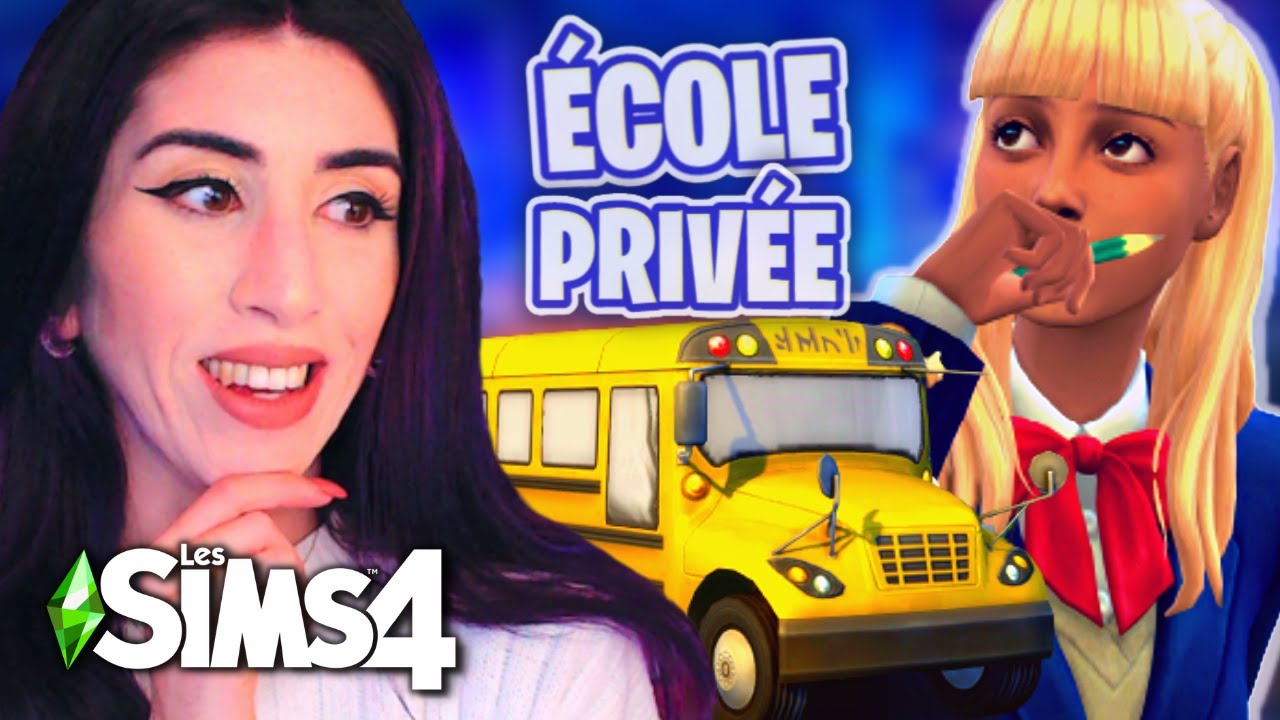 Le MOD ÉCOLE PRIVÉE fait son GRAND RETOUR ! 😱 | SIMS 4