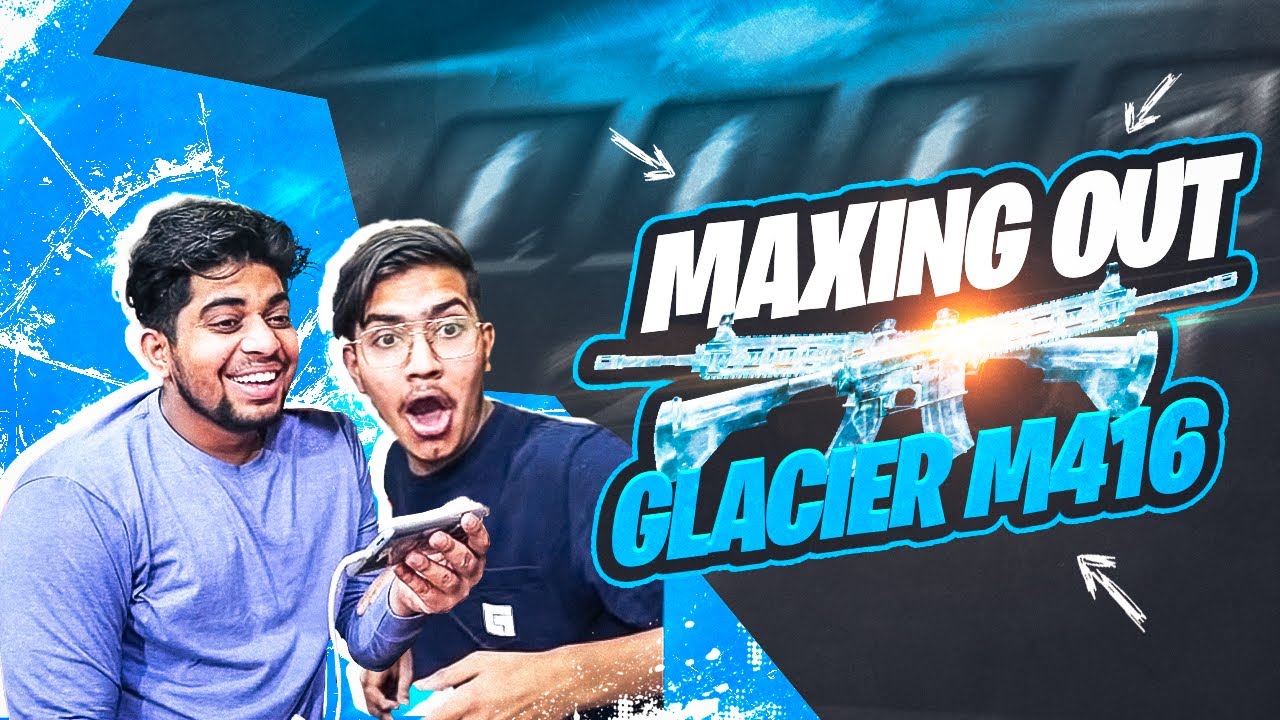 😍 Finally Most Awaited Gun In PUBG Mobile Lite M416 Glacier Full Max Out