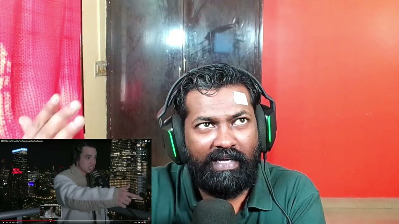 INDIAN REACTS to EZ MIL - ALL MY LIFE l LAID BACK & STRONG FREESTLYE