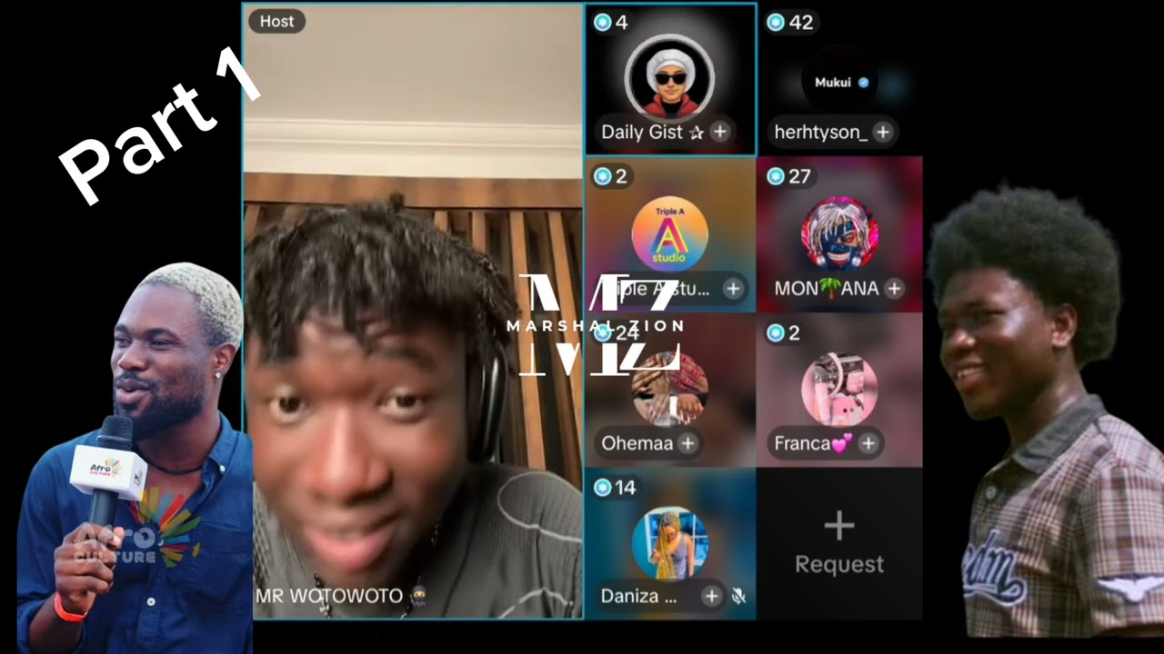 Shocking😱😱😱 and interesting!!Ekow black join wotowoto on live stream!!!!!  Subscribe for more Part 1