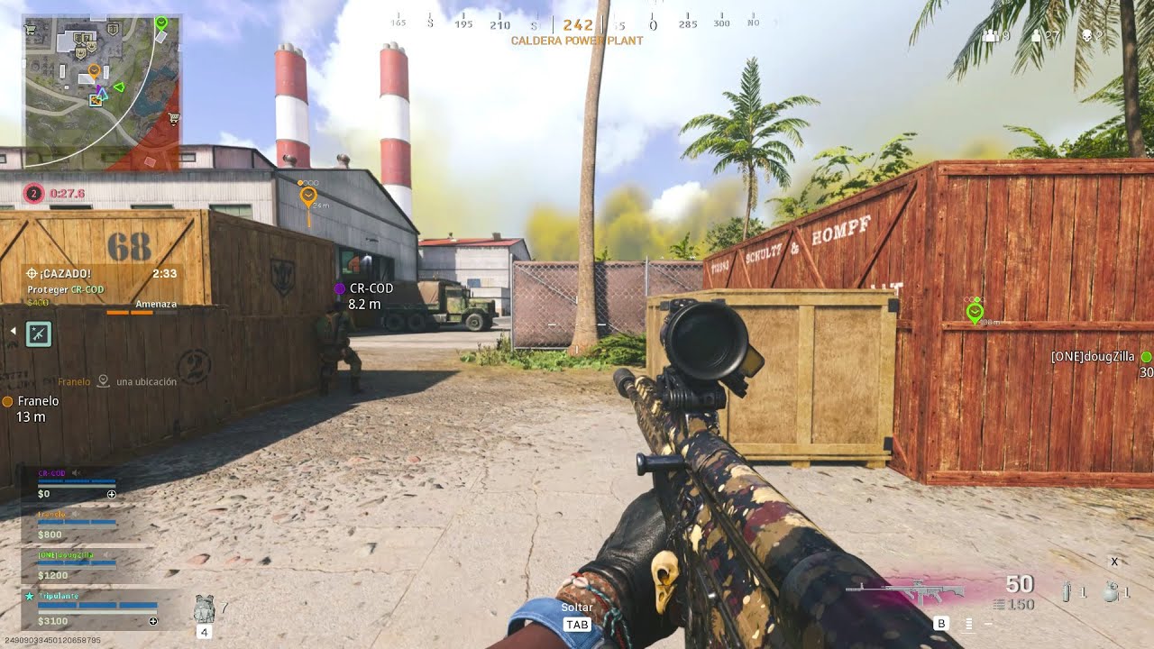 Warzone Pacific Gameplay Español latino (Sin Comentarios) - Resurgimiento en Vanguard