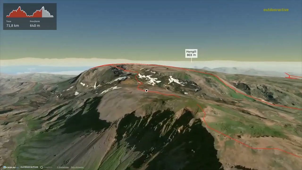 Hengill Ultra ∆ hiking trails ∆ 3d-trail.com/iceland/