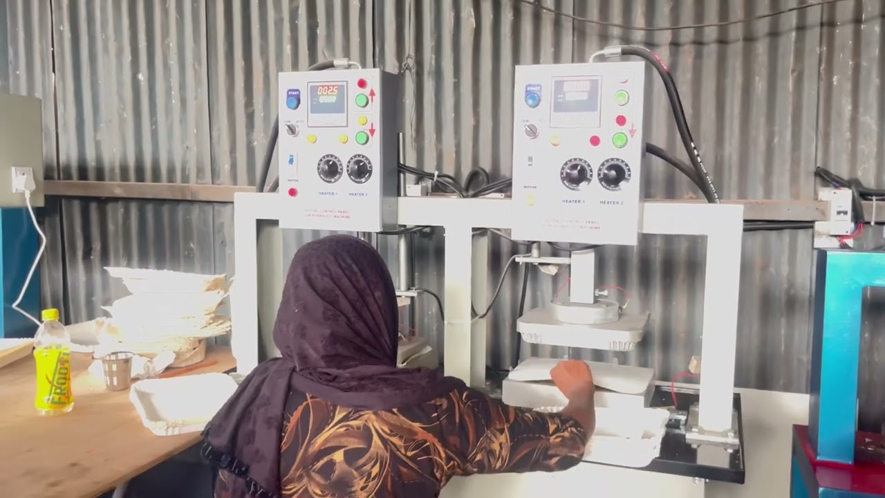 TQ40 PAPER PLATE MAKING MACHINE | HYDRAULIC SYSTEM | TIMES