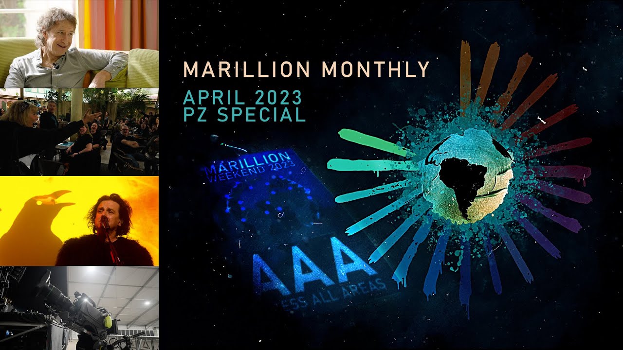 Marillion Monthly April 2023 - Port Zélande Special - Pete interview - Tour of site - Tour of tent