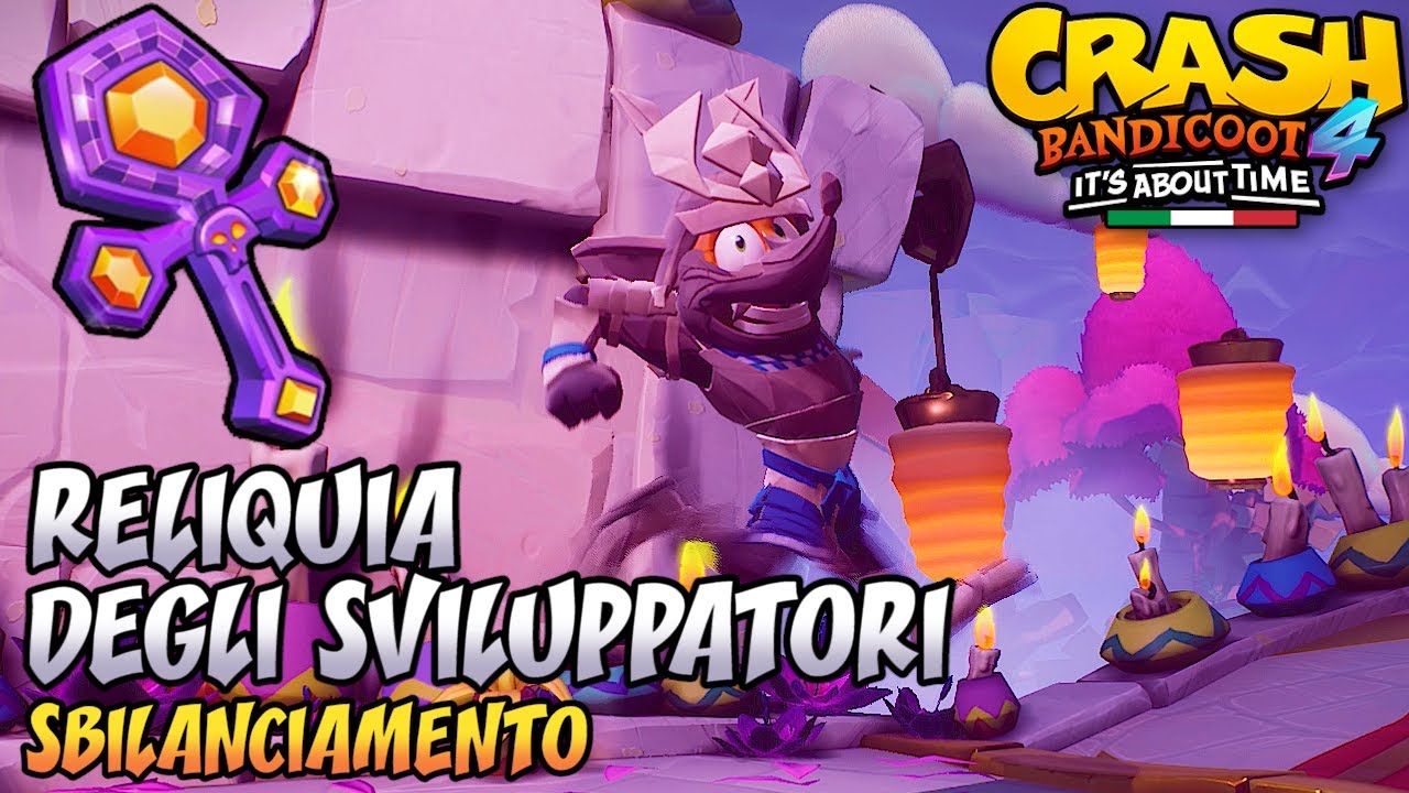 CRASH BANDICOOT 4 (ITA) - Sbilanciamento - RELIQUIA DEGLI SVILUPPATORI (1.12.84)