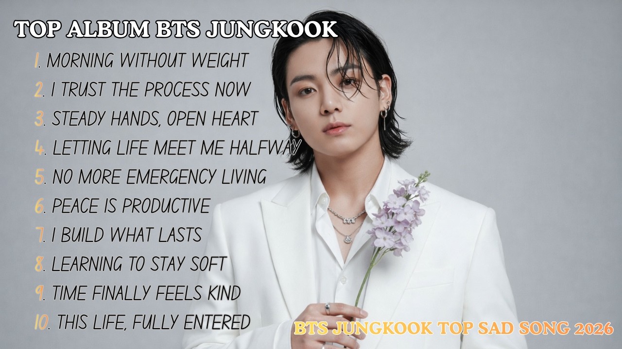 BTS JUNGKOOK Good Vibes Music Plylist 💔 Most PopularEnglish Song 2026 - Calm & Soft ❤️‍🩹🎶