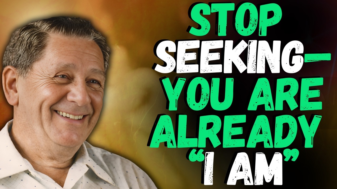 STOP SEEKING: Joel S. Goldsmith Reveals the I AM That Ends Striving Forever