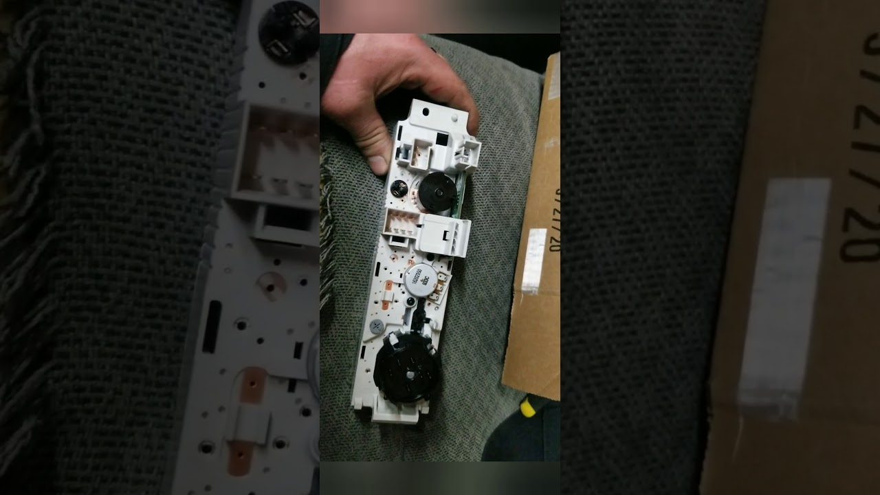 replacing heater control on a gmc savana