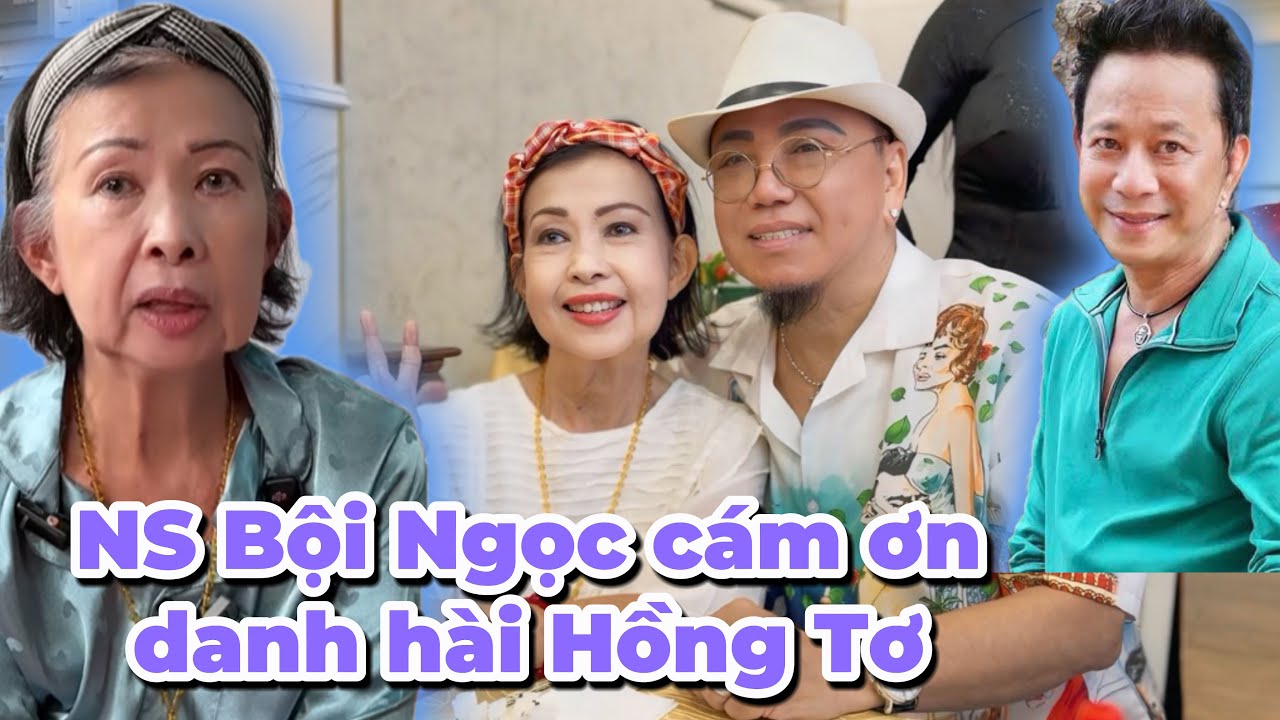 NS Bội Ngọc (vợ cũ danh hài Bảo Chung) hội ngộ danh hài Hồng Tơ tại chương trình Trao cần câu cơm