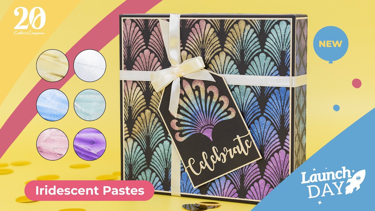 Launch Day: Iridescent Pearl Pastes and Stencils (14th October 2025)