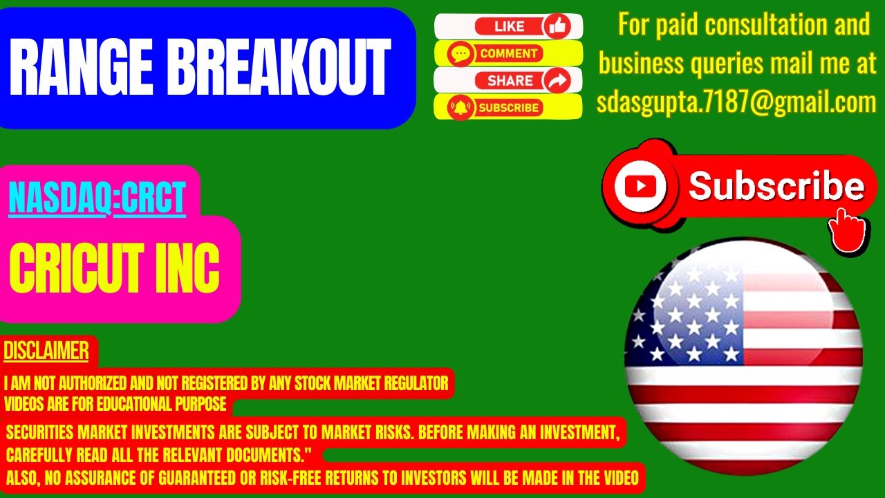 CRCT STOCK | CRICUT INC RANGE BREAKOUT