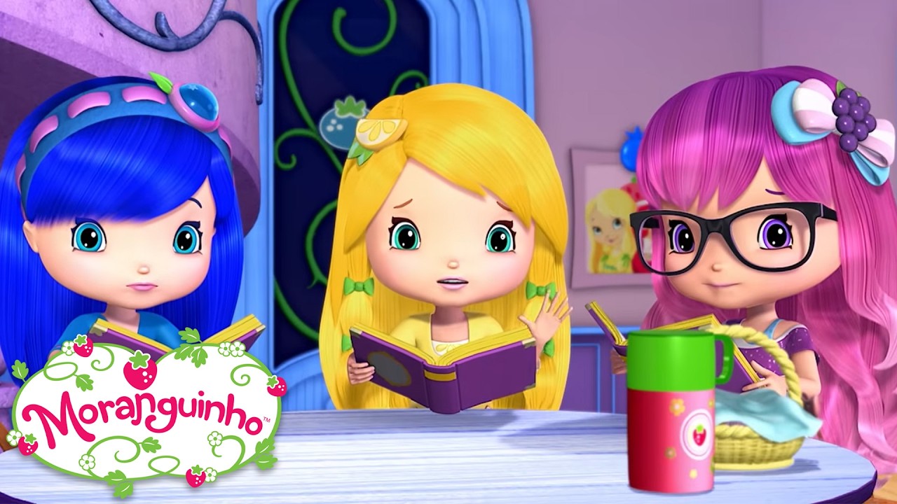 Moranguinho 🍓 Clube do Livro Desajeitado 🍓 Aventuras Em Tutti Frutti 🍓 Animado Para crianças